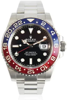 Rolex GMT-Master II 126710BLRO Stainless steel Black