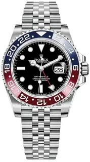 Rolex GMT-Master II 126710BLRO Stainless steel Black