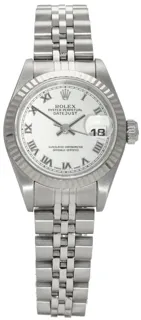 Rolex Lady-Datejust 79174 Stainless steel White