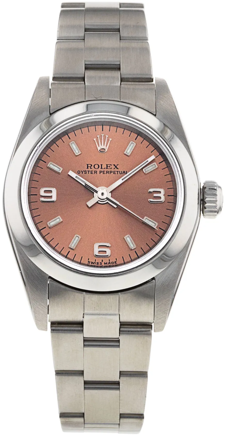 Rolex Oyster Perpetual 76080 24mm Stainless steel Silver