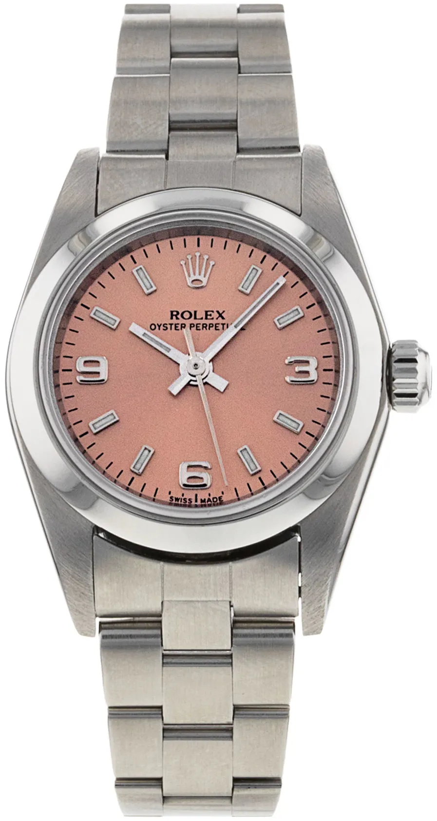 Rolex Oyster Perpetual 76080 24mm Stainless steel Silver