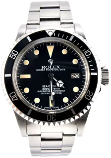 Rolex Sea-Dweller 1665 Stainless steel Black