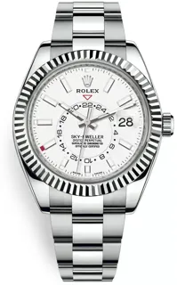 Rolex Sky-Dweller 326934-0001 White gold and Stainless steel