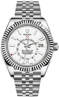 Rolex Sky-Dweller 326934-0002 White gold and Stainless steel White