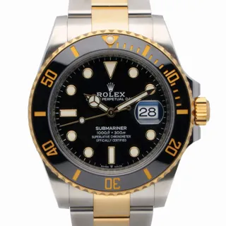 Rolex Submariner 126613LN Yellow gold and Stainless steel Black