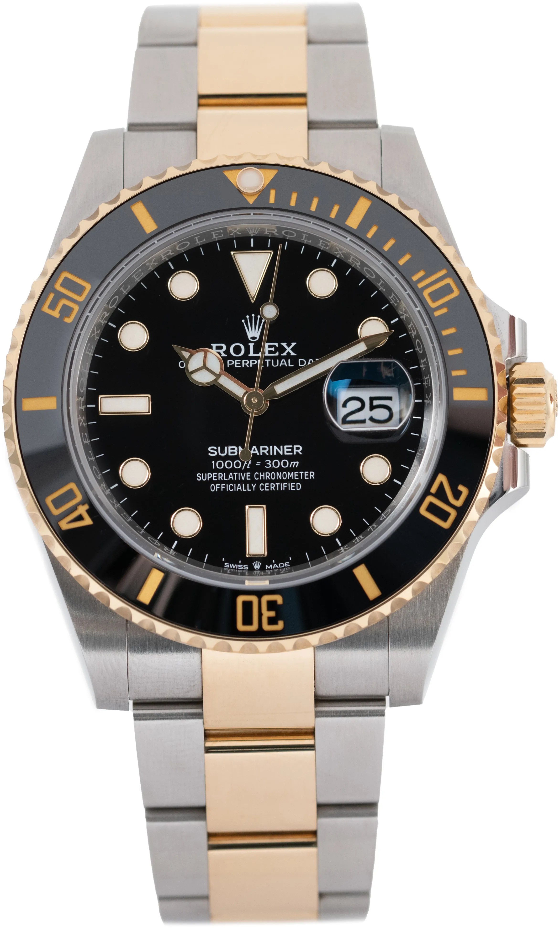 Rolex Submariner 126613LN 41mm Yellow gold and Stainless steel Black