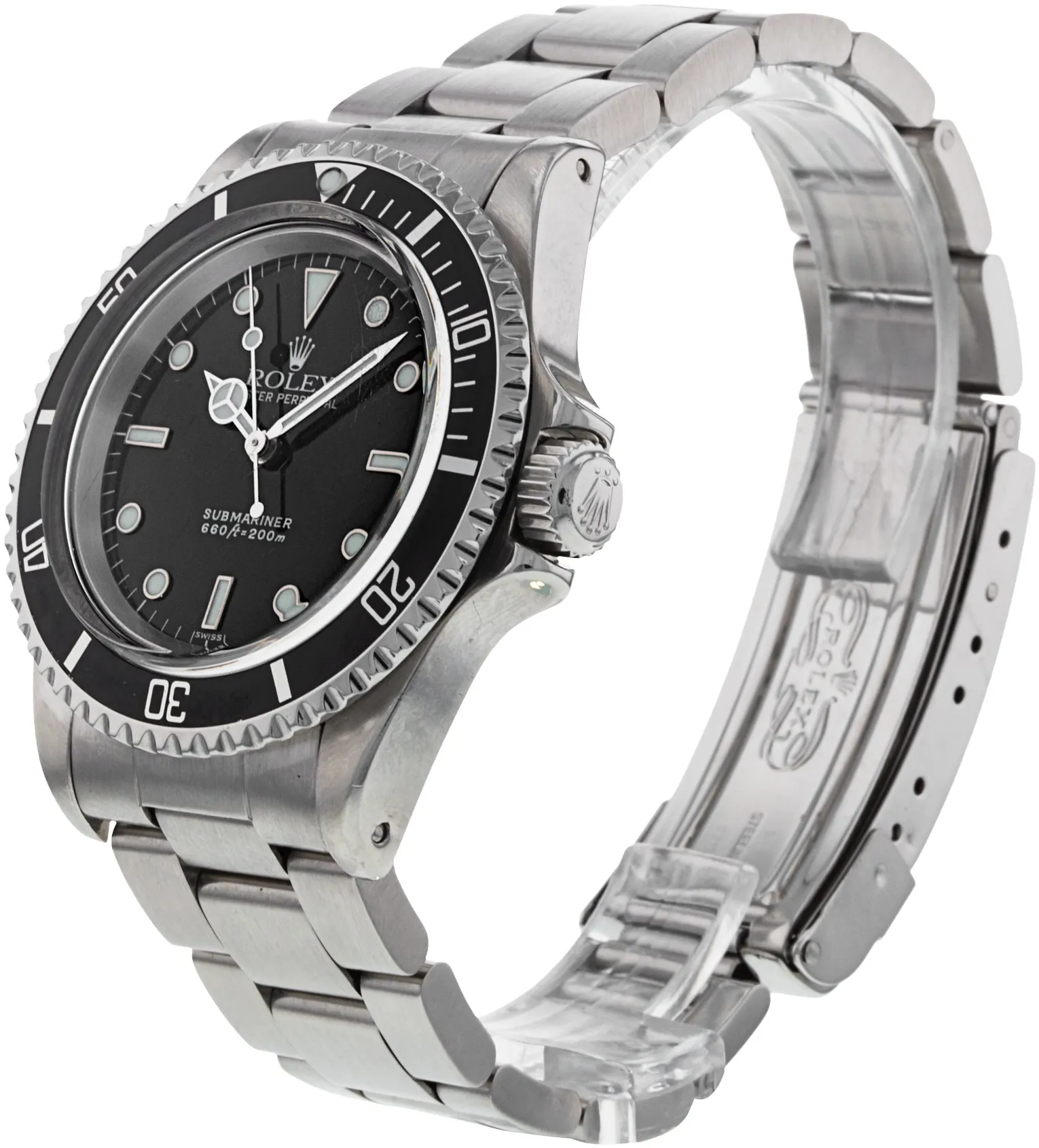 Rolex Submariner 5513 40mm Stainless steel Black 2