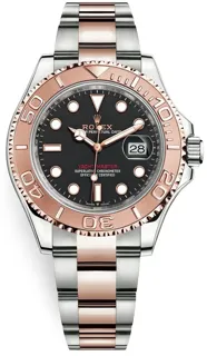 Rolex Yacht-Master 40 116621 Rose gold and Stainless steel Black