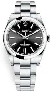 Rolex Oyster Perpetual 114300-0005 Stainless steel Black