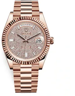 Rolex Day-Date 228235-0036 Rose gold White