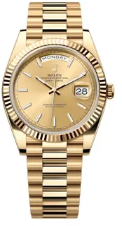 Rolex Day-Date 40 228238-0003 Yellow gold Champagne