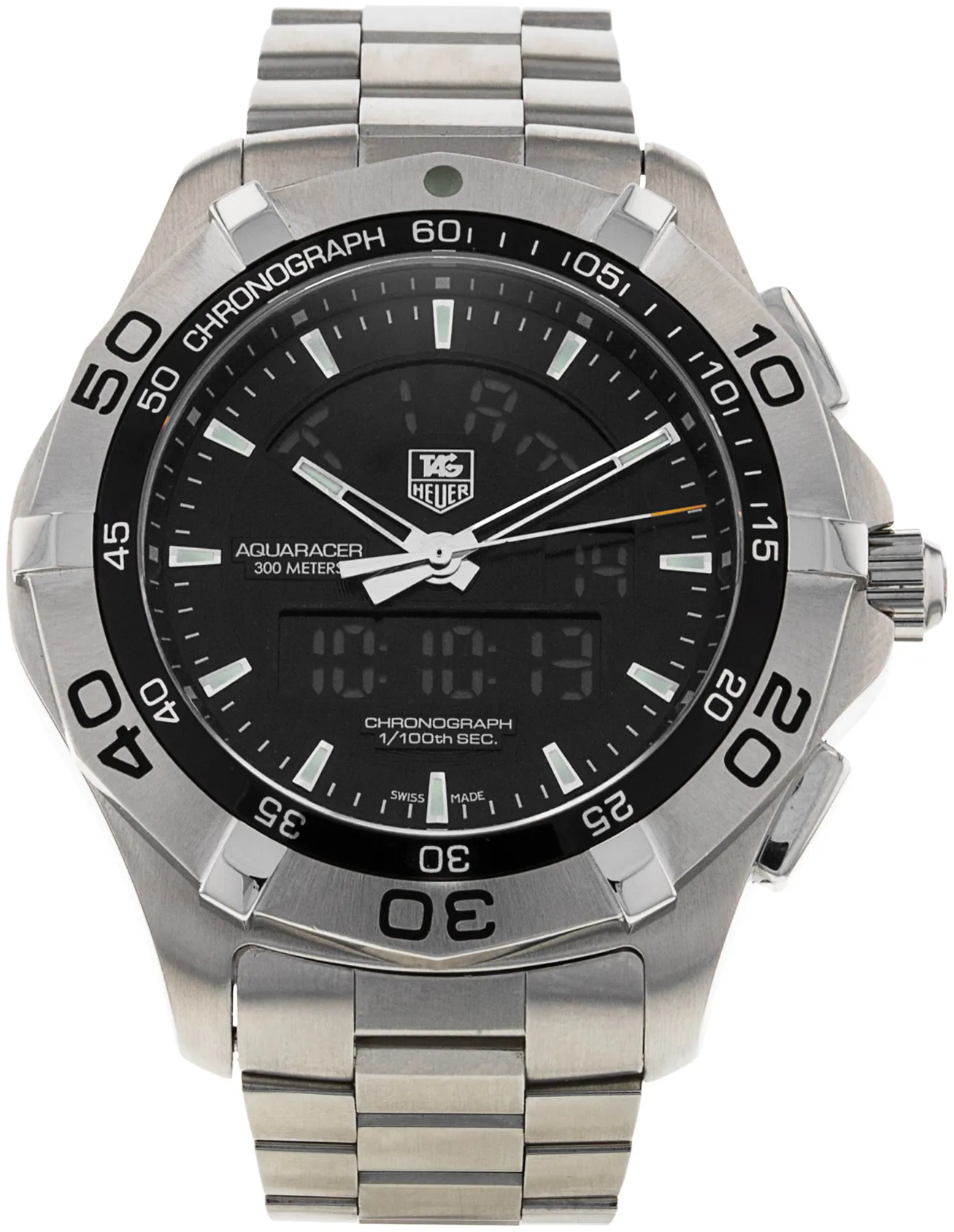 TAG Heuer Aquaracer CAF1010.BA0821 43mm Stainless steel Black