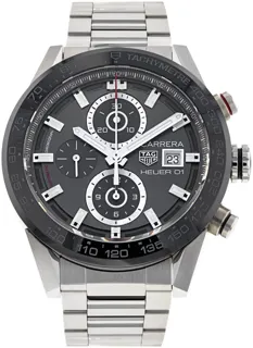 TAG Heuer Carrera CAR201W.BA0714 Ceramic and Stainless steel Gray