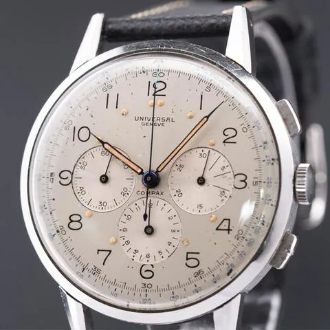 Universal Genève Compax 22’430 46mm Stainless steel Silver 11