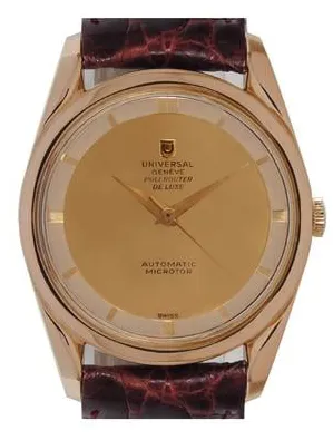 Universal Genève Polerouter 10357 1 33mm Rose gold Yellow