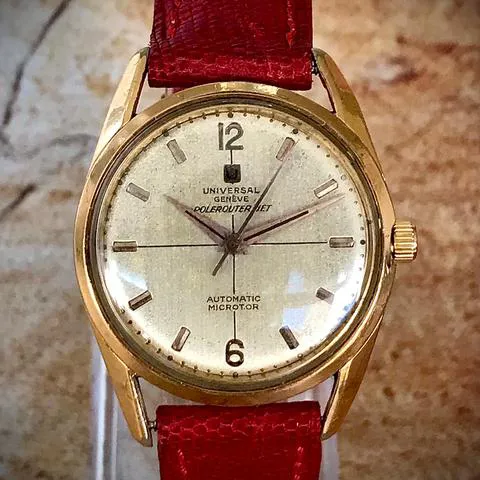 Universal Genève Polerouter 40355/2 34mm Champagne