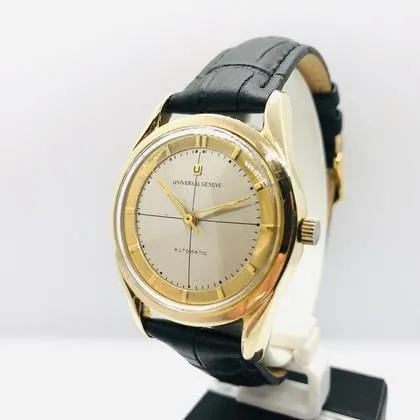 Universal Genève Polerouter 35mm Stainless steel Gold