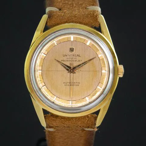 Universal Genève Polerouter 40355/4 34mm Stainless steel Gold