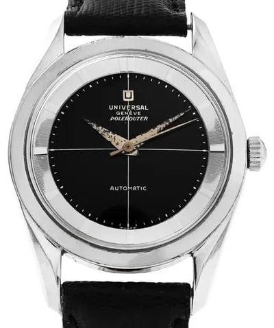 Universal Genève Polerouter 20217 35mm Stainless steel Black