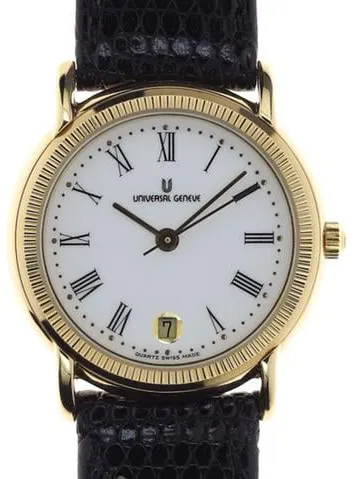 Universal Genève 556.700 25mm Yellow gold White