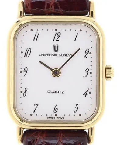 Universal Genève 516.624 28mm Yellow gold White