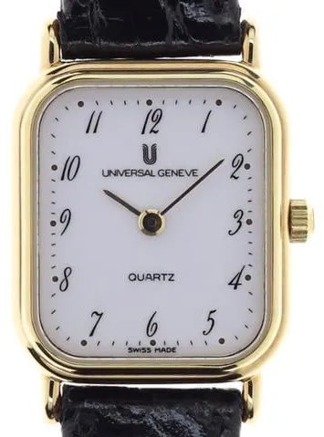 Universal Genève 516.624 28mm Yellow gold White