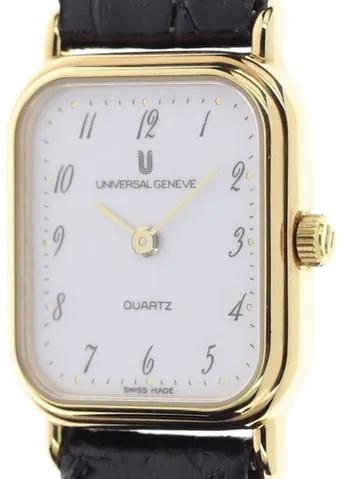 Universal Genève 516.624 28mm Yellow gold White 3