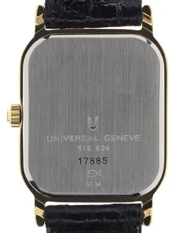 Universal Genève 516.624 28mm Yellow gold White 8