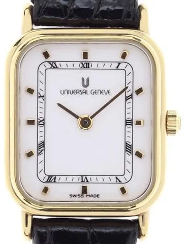 Universal Genève 516.624 28mm Yellow gold White