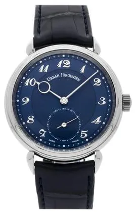 Urban Jürgensen 1140L PT 40mm Platinum Blue