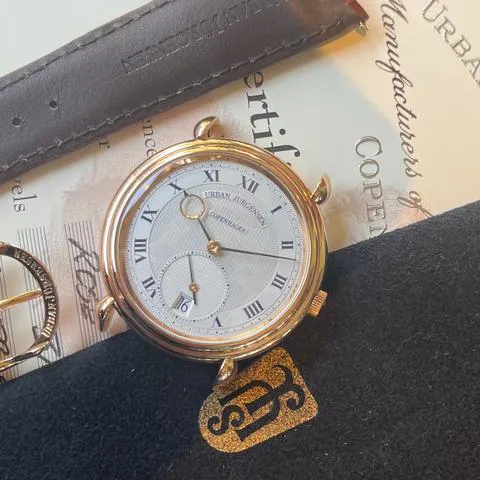 Urban Jürgensen 8 37mm Rose gold Silver