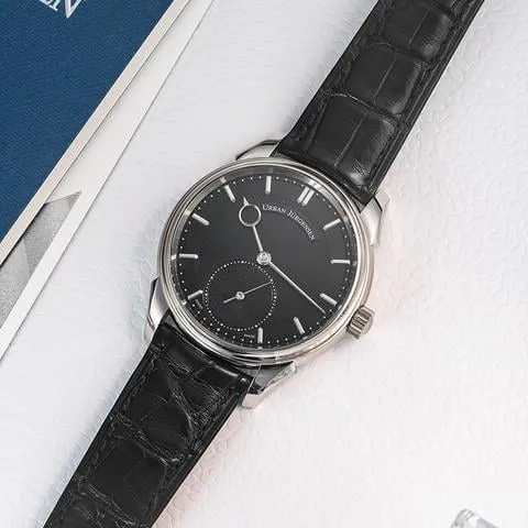 Urban Jürgensen Black Dial 2140 WG 40mm White gold Black