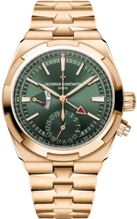 Vacheron Constantin Overseas Dual Time 7920V/210R-B965 41mm Rose gold Green