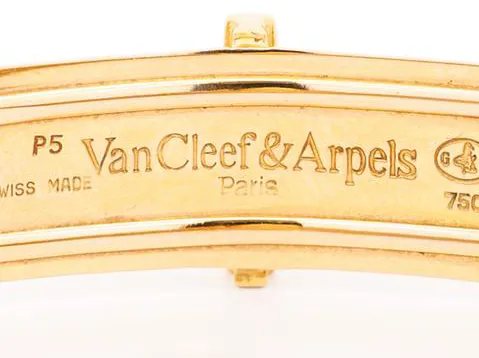 Van Cleef & Arpels 18601 24mm Yellow gold White 6