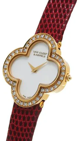 Van Cleef & Arpels Alhambra 136374 Yellow gold Mother-of-pearl Japan |  Dealer | EveryWatch