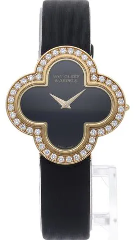 Van Cleef & Arpels Alhambra VCARN5HZ00 30mm Yellow gold Black 1