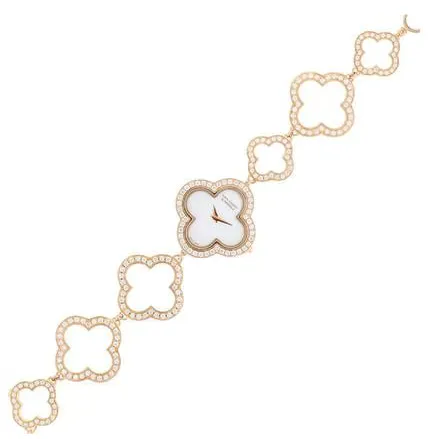 Van Cleef & Arpels Alhambra 2365149 27mm Rose gold Mother-of-pearl