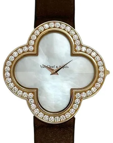 Van Cleef & Arpels Alhambra VCARO30100 40mm Rose gold White