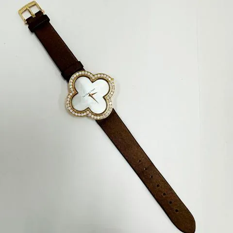 Van Cleef & Arpels Alhambra VCARO30100 40mm Rose gold White 7