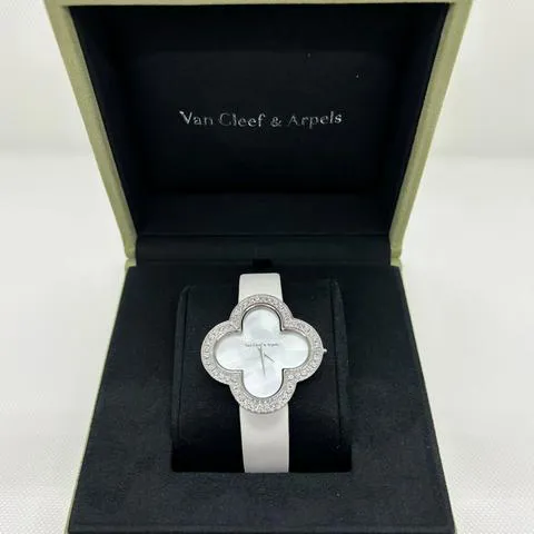 Van Cleef & Arpels Alhambra VCARO30000 40mm White gold Mother-of-pearl 4