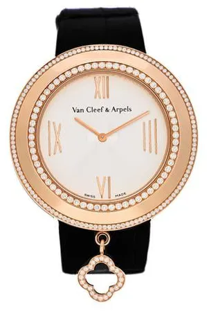 Van Cleef & Arpels Charms VCARM95100 38mm Rose gold Silver