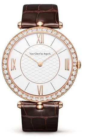 Van Cleef & Arpels Pierre Arpels VCARO3GL00 38mm Rose gold White