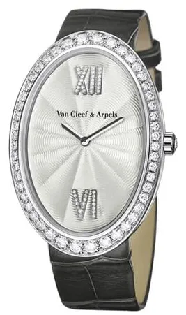 Van Cleef & Arpels VCARN9VC00 50mm White gold and 18k white gold and Diamond Guilloché