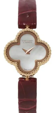 Van Cleef & Arpels 22.5mm Rose gold White