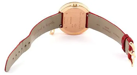 Van Cleef & Arpels HH47206 32mm Rose gold Red 2