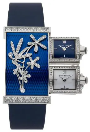 Van Cleef & Arpels HH25827 40mm White gold Blue 2