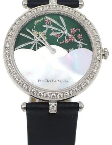 Van Cleef & Arpels 36mm White gold Mother-of-pearl