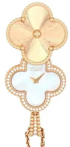 Van Cleef & Arpels VCARO8ZW00 28mm Rose gold White