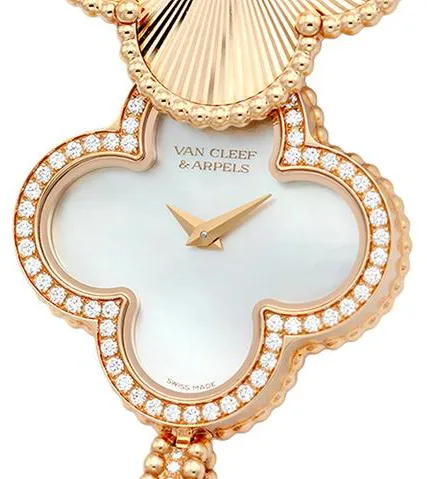 Van Cleef & Arpels VCARO8ZW00 28mm Rose gold White 3