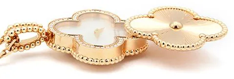 Van Cleef & Arpels VCARO8ZW00 28mm Rose gold White 5